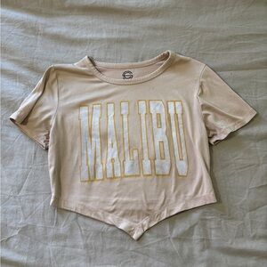 Cropped Malibu Tee